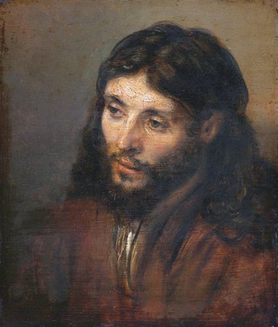 Cabeza de Cristo de Rembrandt van Rijn